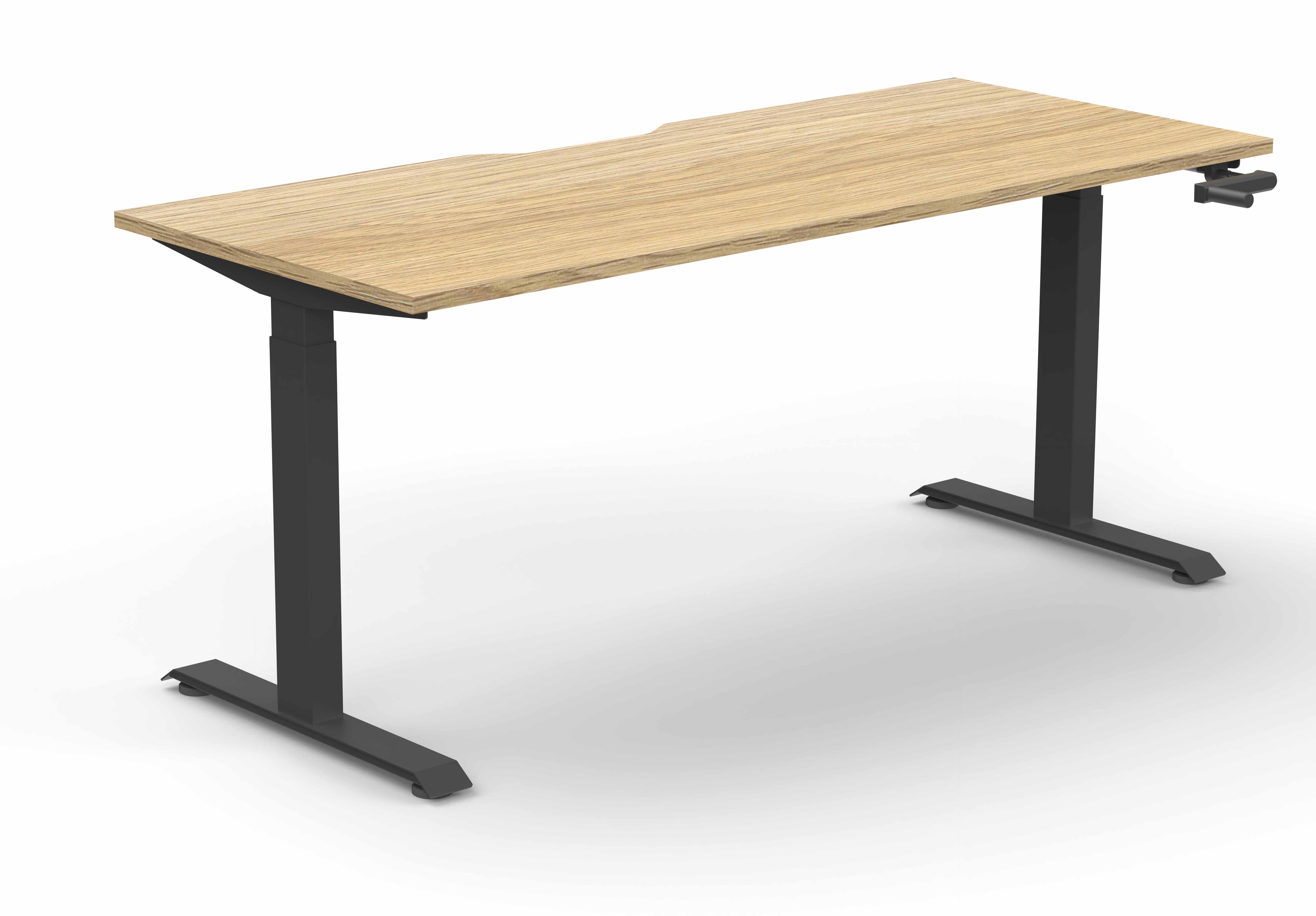 Boost Manual Sit-Stand Single Sided Workstation